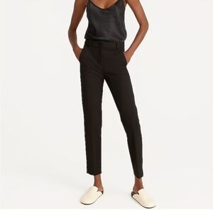 J.Crew High-Rise Cameron Pant in Four-Season Stretch | Black | Size 12